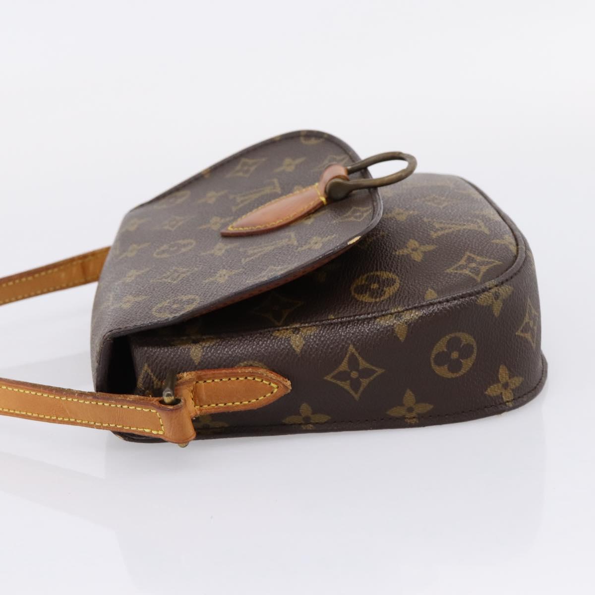 LOUIS VUITTON Monogram Saint Cloud MM Shoulder Bag M51243 LV Auth mr2919