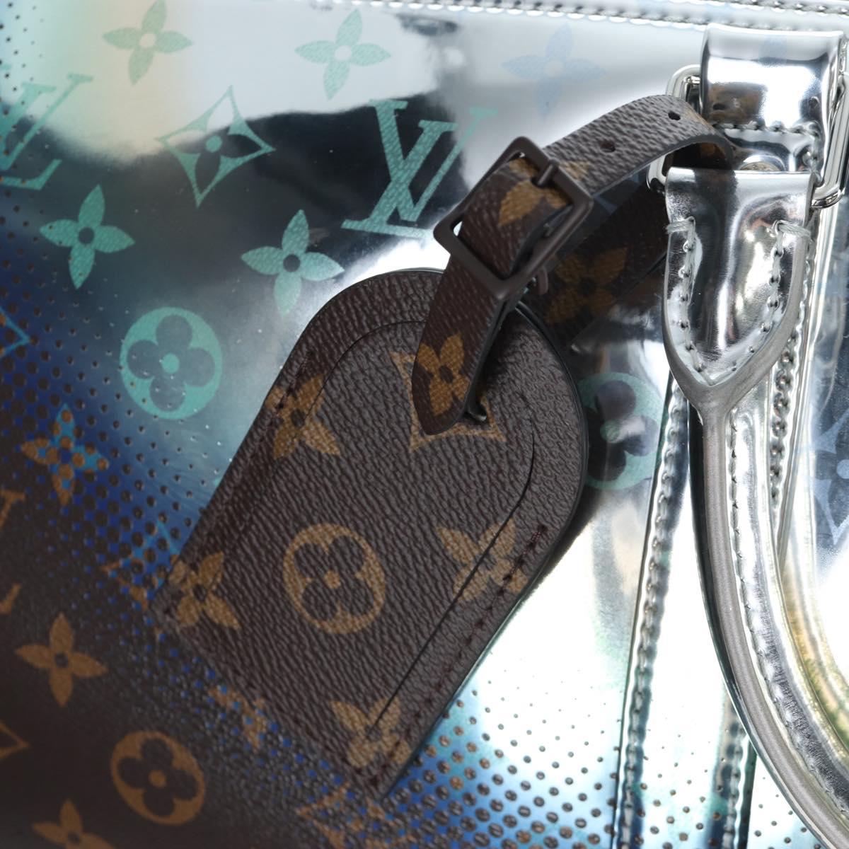 LOUIS VUITTON Metallic Nebula Keepall Bandouliere 50 M23118 Auth mr2940SM