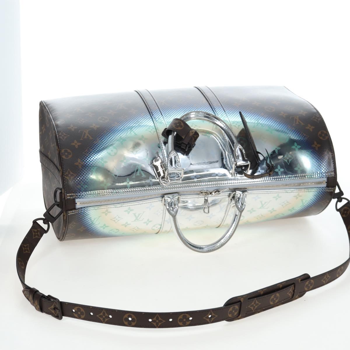 LOUIS VUITTON Metallic Nebula Keepall Bandouliere 50 M23118 Auth mr2940SM