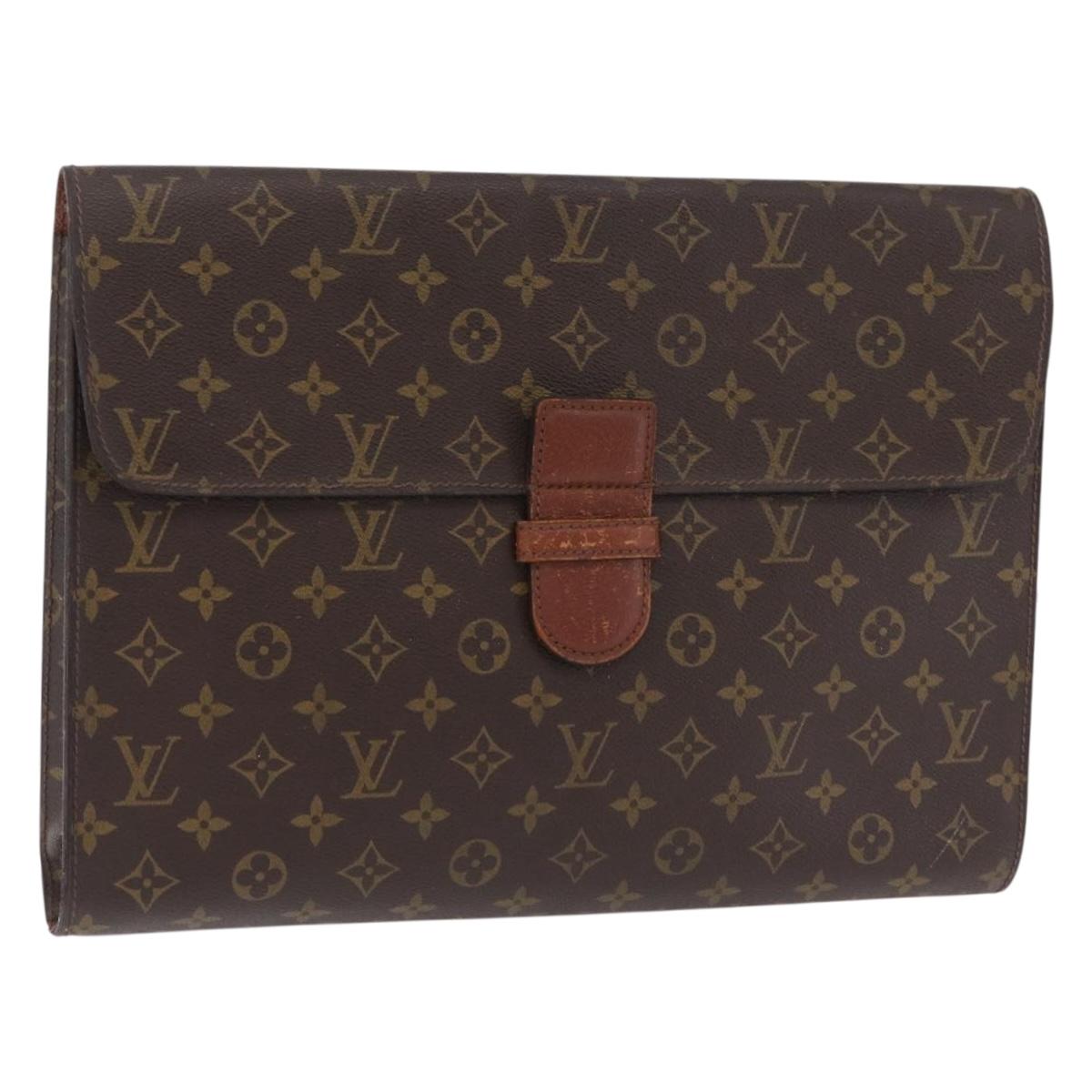 LOUIS VUITTON Monogram Posh Ministor Clutch Bag M53445 LV Auth mr2948
