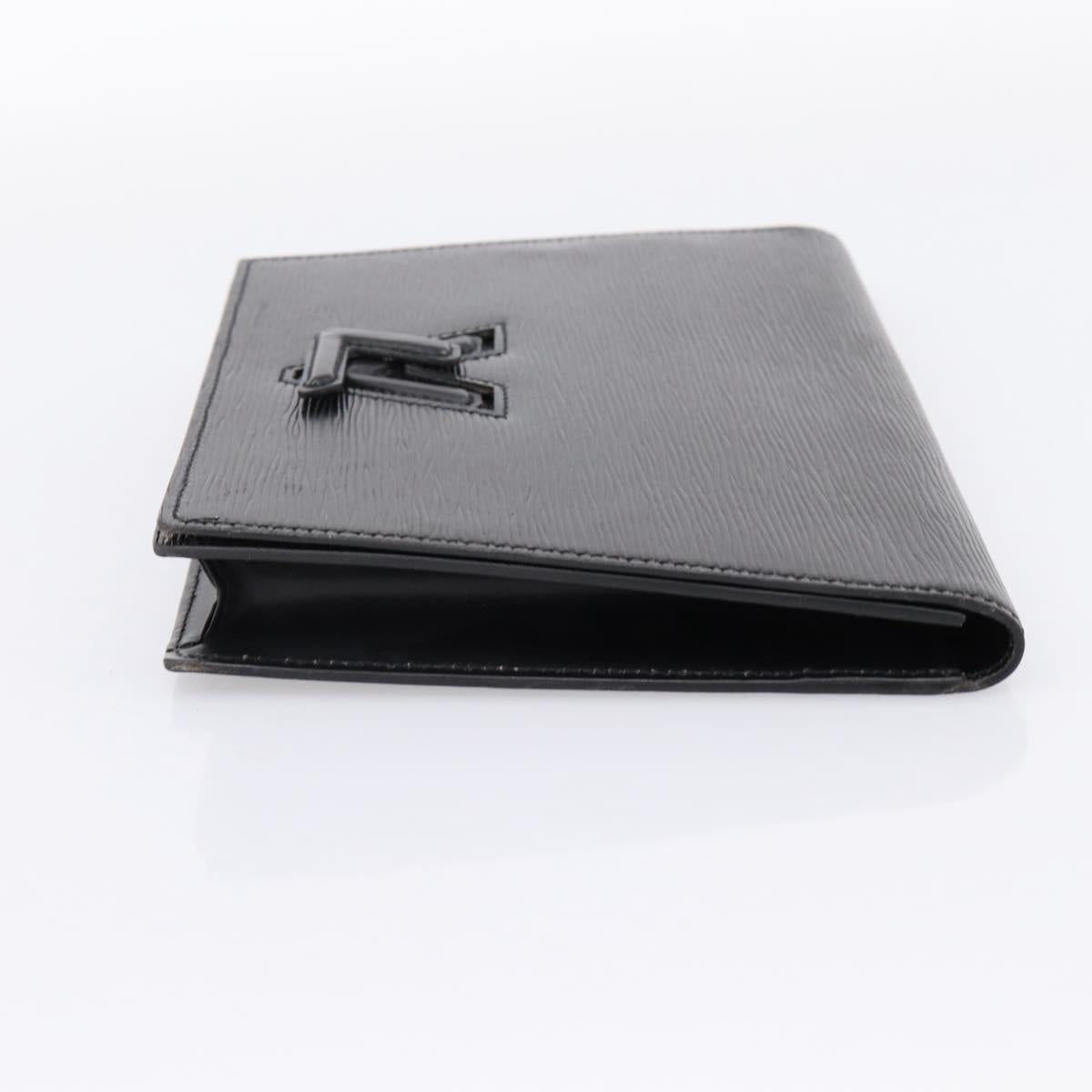 LOUIS VUITTON Epi Trapeze Clutch Bag Black M80165 LV Auth mr2951
