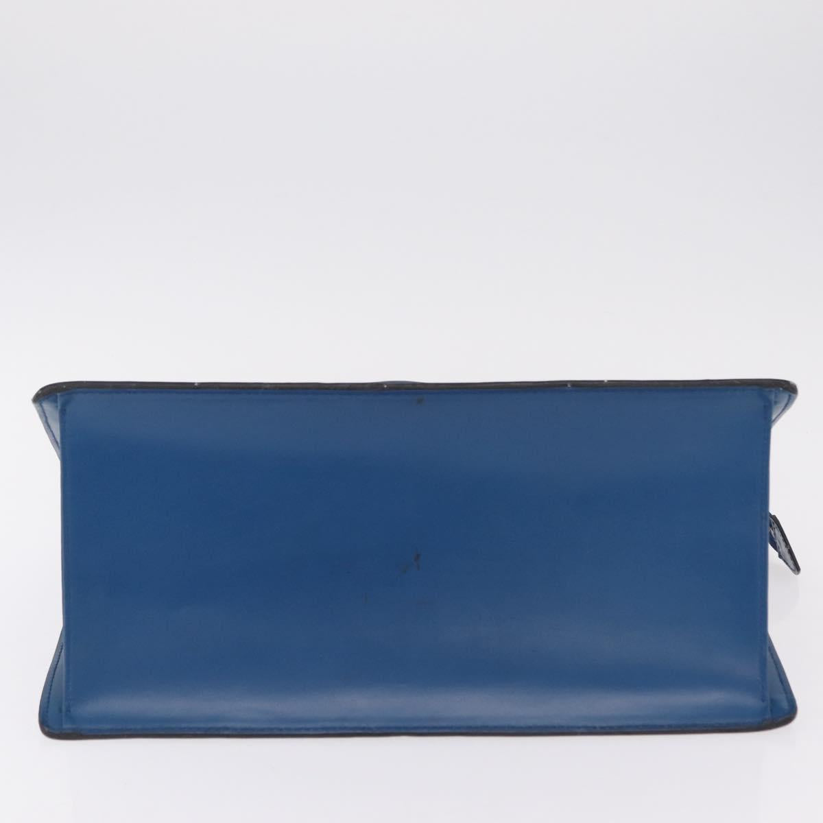 LOUIS VUITTON Epi Riviera Hand Bag Blue M48185 LV Auth mr2965