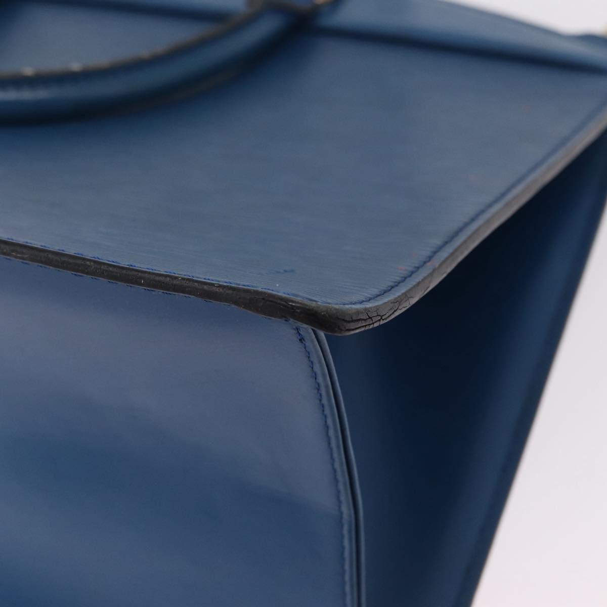 LOUIS VUITTON Epi Riviera Hand Bag Blue M48185 LV Auth mr2965
