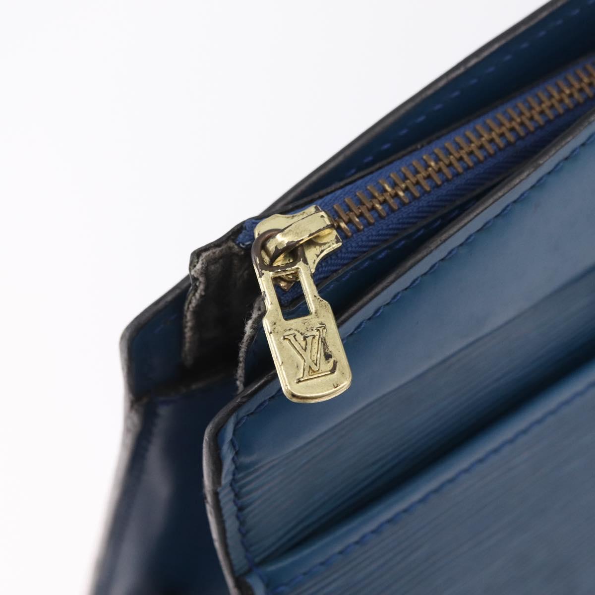 LOUIS VUITTON Epi Riviera Hand Bag Blue M48185 LV Auth mr2965