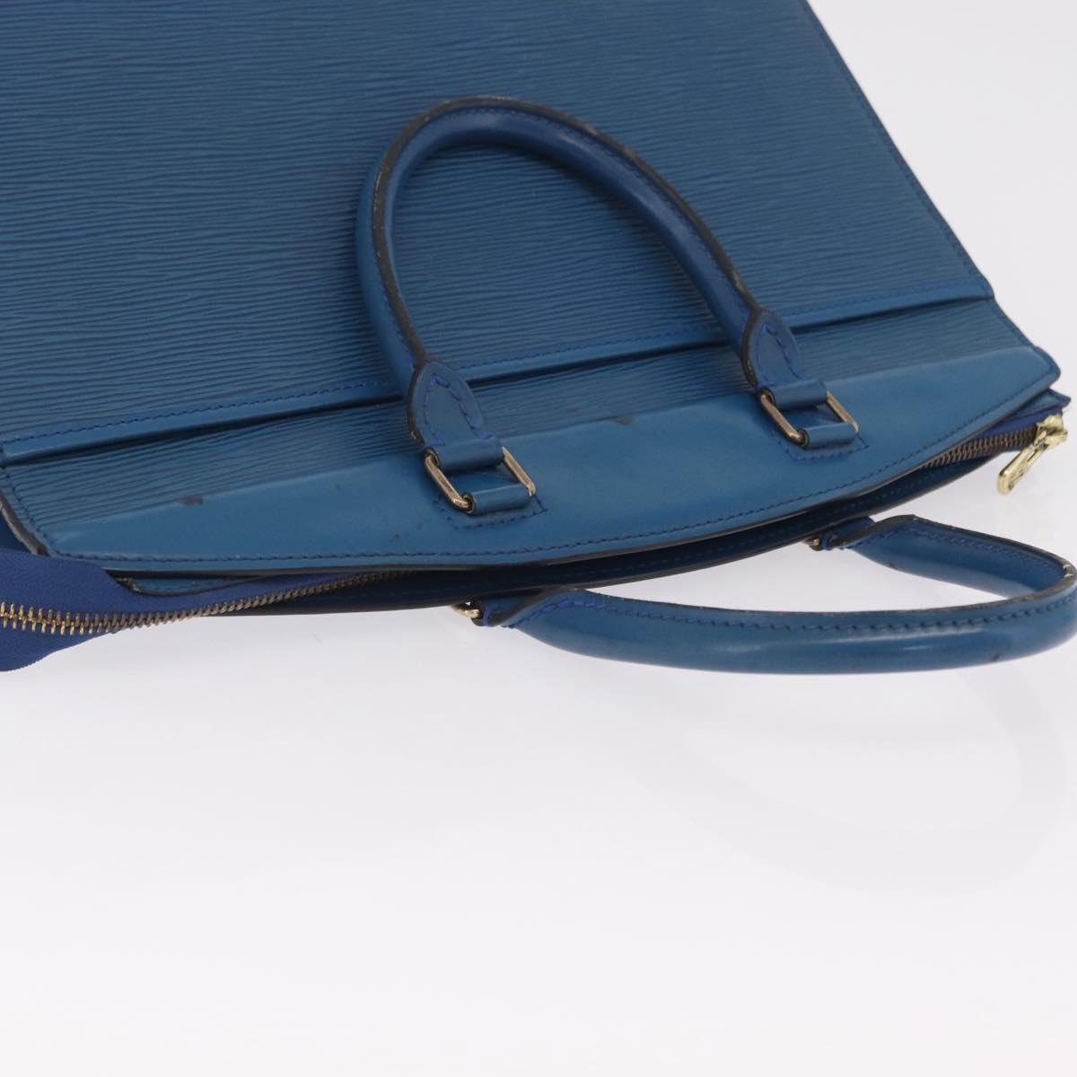 LOUIS VUITTON Epi Riviera Hand Bag Blue M48185 LV Auth mr2965