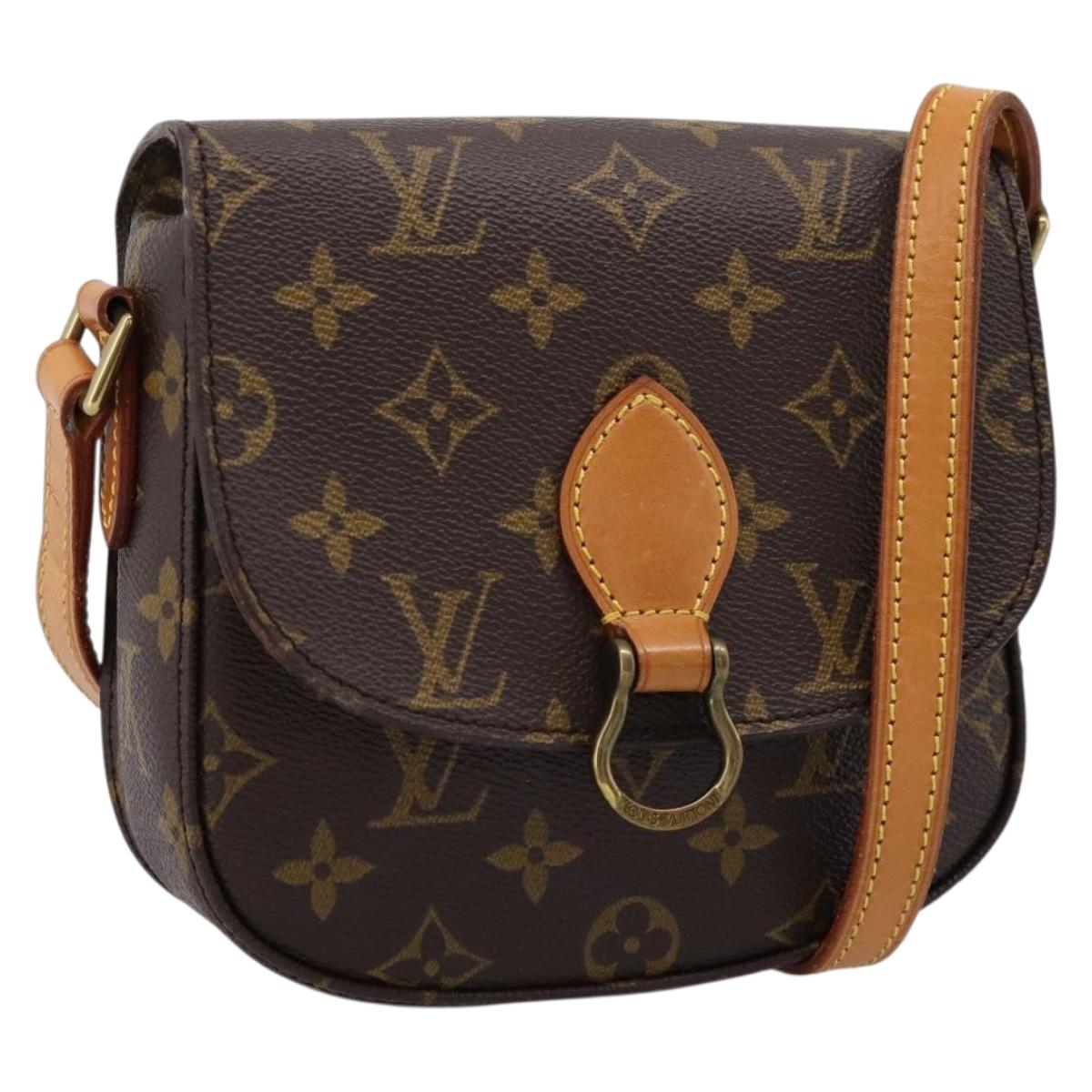 LOUIS VUITTON Monogram Saint Cloud PM Shoulder Bag M51244 LV Auth mr2967A