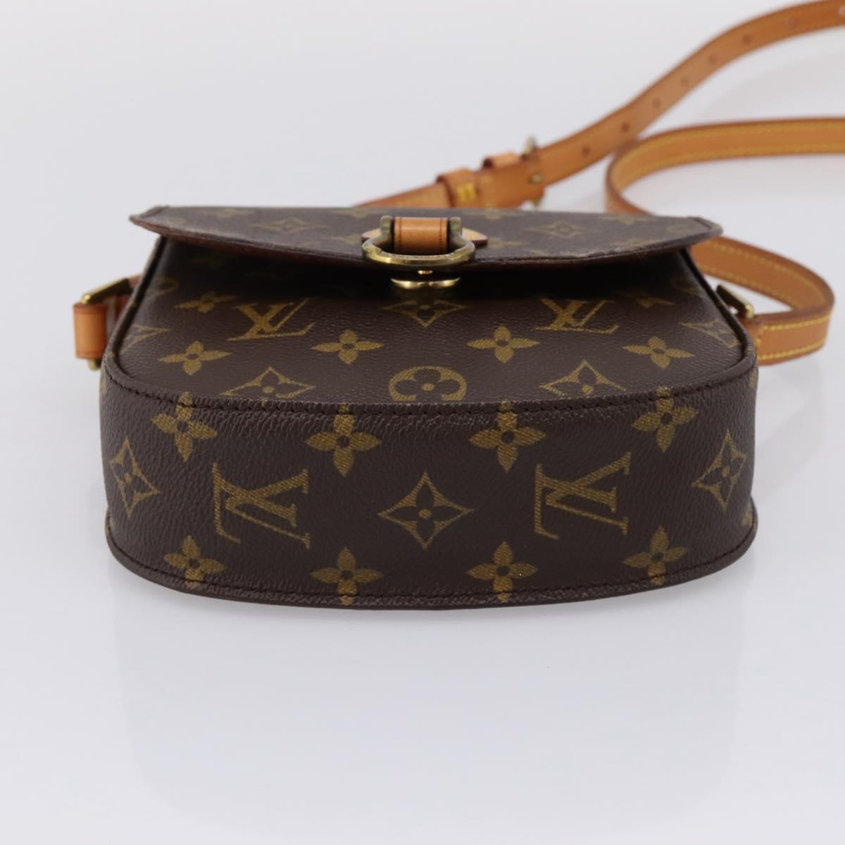 LOUIS VUITTON Monogram Saint Cloud PM Shoulder Bag M51244 LV Auth mr2967A