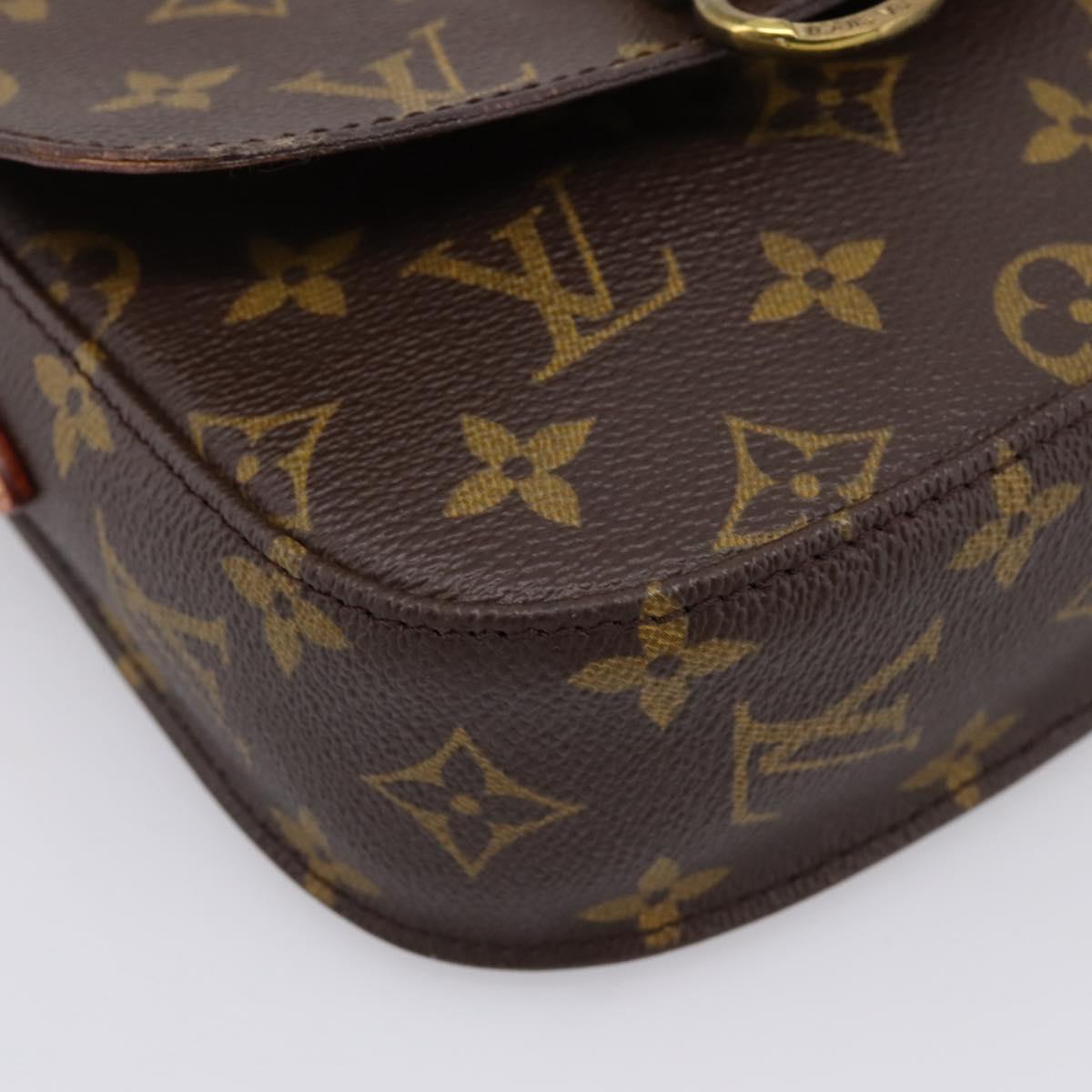 LOUIS VUITTON Monogram Saint Cloud PM Shoulder Bag M51244 LV Auth mr2967A