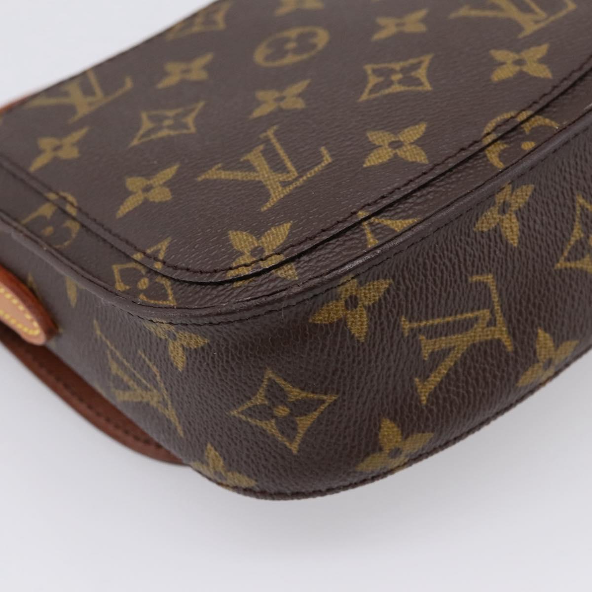 LOUIS VUITTON Monogram Saint Cloud PM Shoulder Bag M51244 LV Auth mr2967A