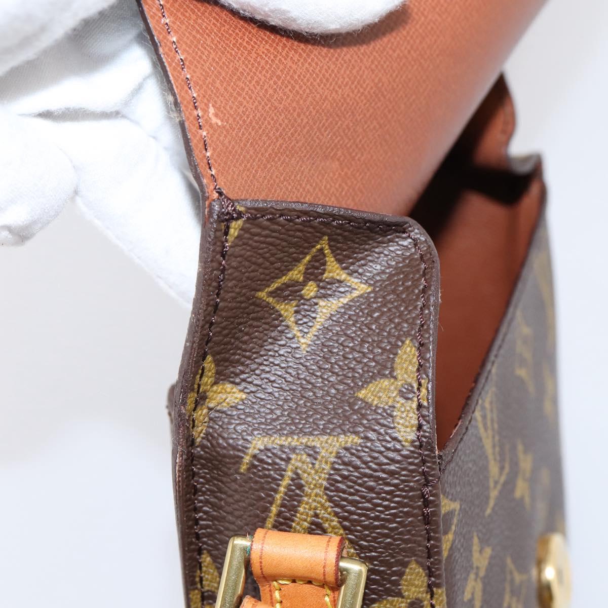 LOUIS VUITTON Monogram Saint Cloud PM Shoulder Bag M51244 LV Auth mr2967A