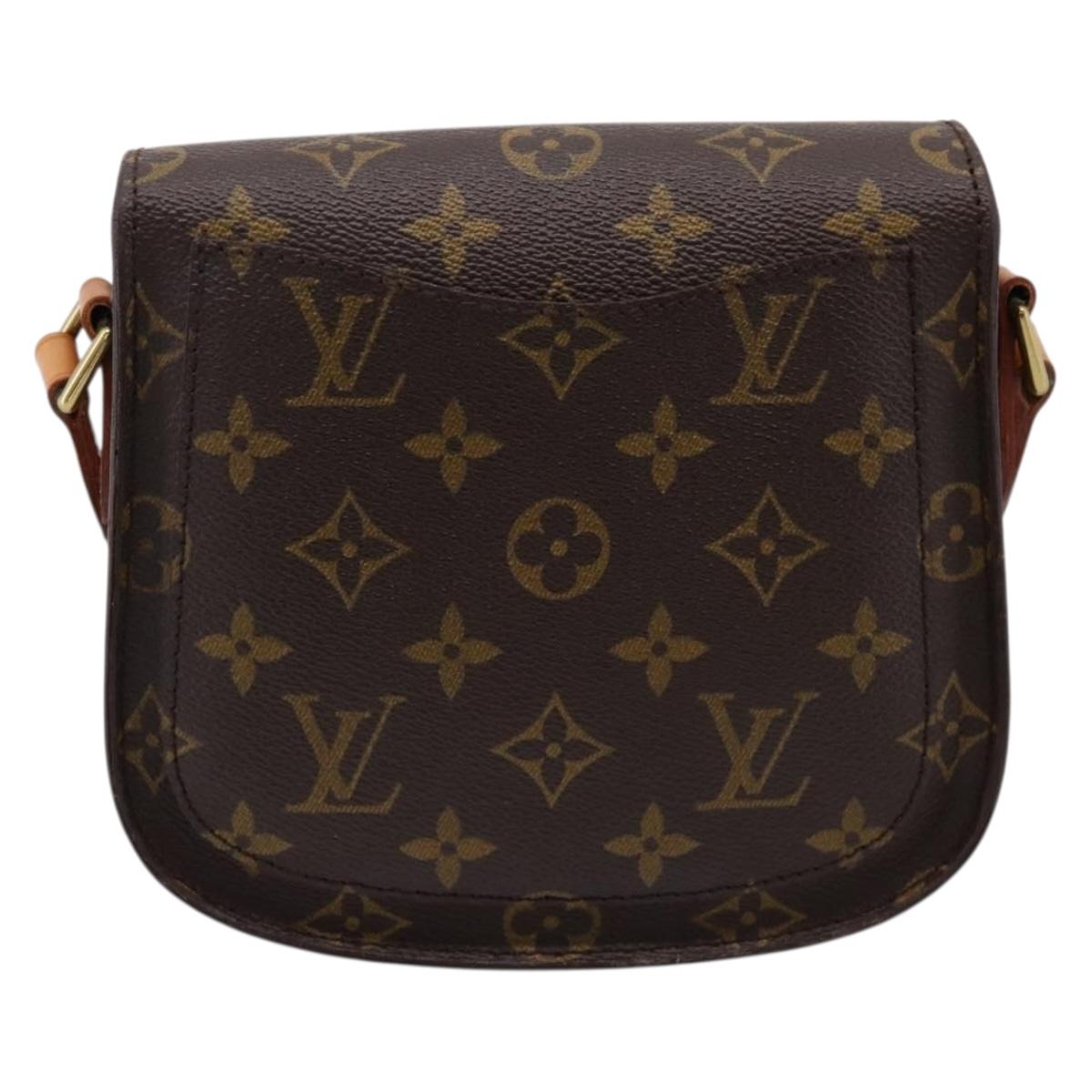 LOUIS VUITTON Monogram Saint Cloud PM Shoulder Bag M51244 LV Auth mr2967A