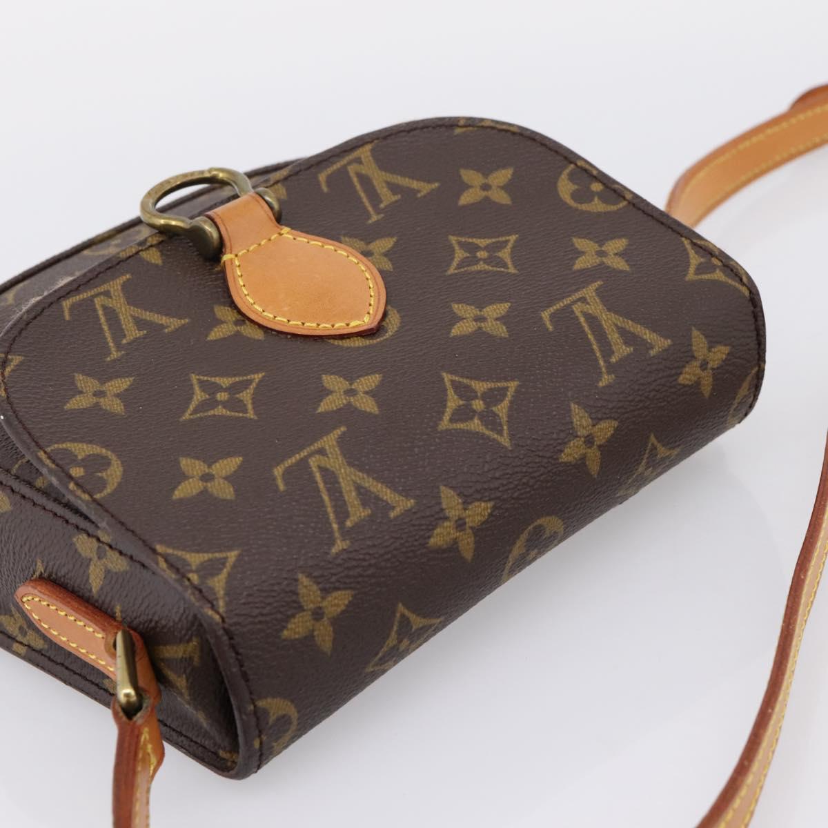 LOUIS VUITTON Monogram Saint Cloud PM Shoulder Bag M51244 LV Auth mr2967A