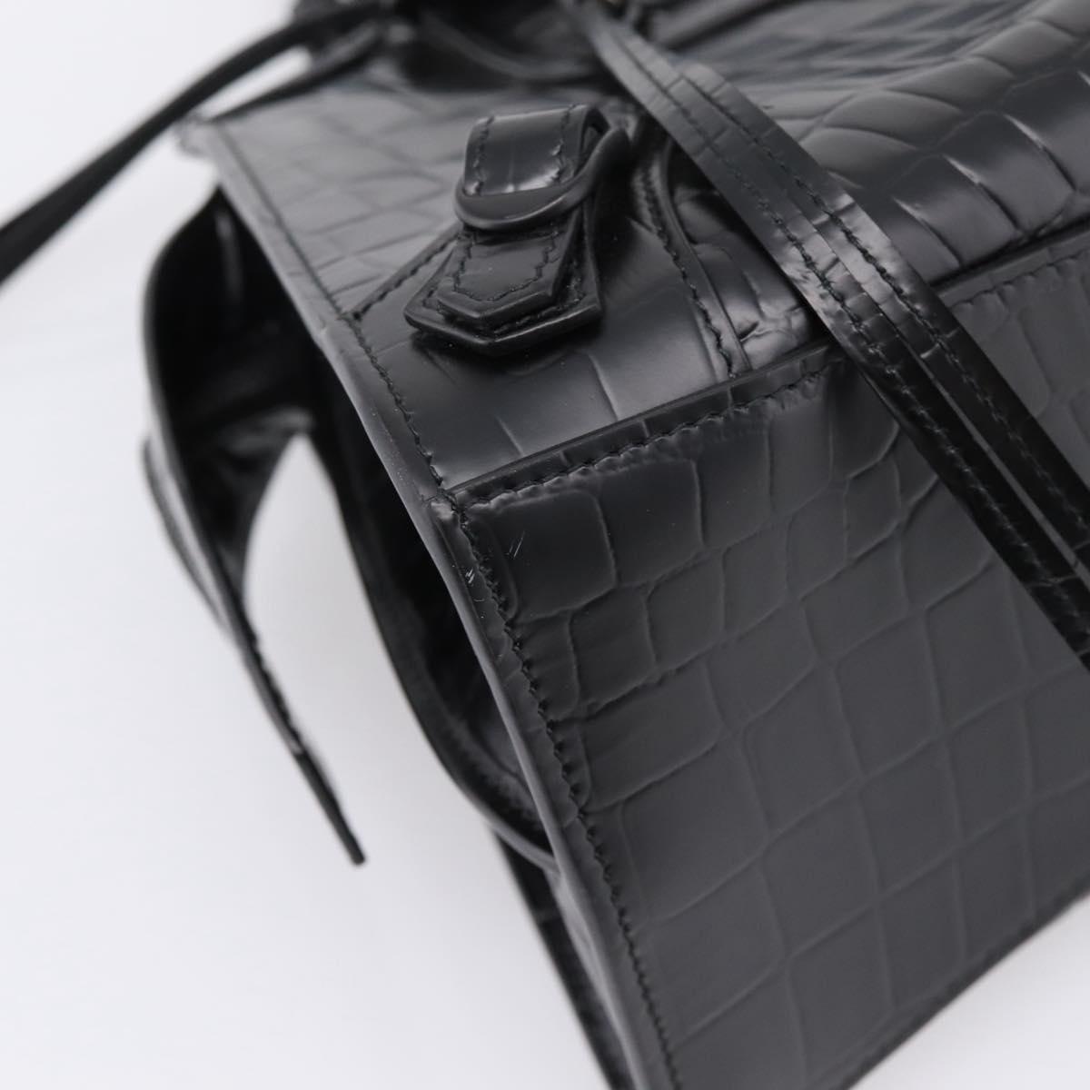 Balenciaga Neo Classic City Small Hand Bag 2way Black 638521 Auth mr2975V