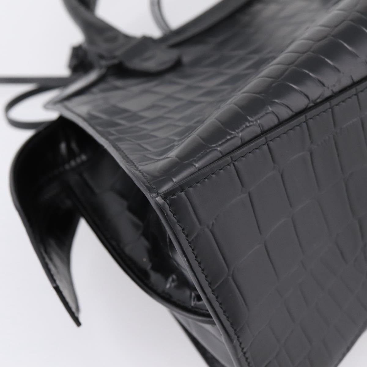Balenciaga Neo Classic City Small Hand Bag 2way Black 638521 Auth mr2975V