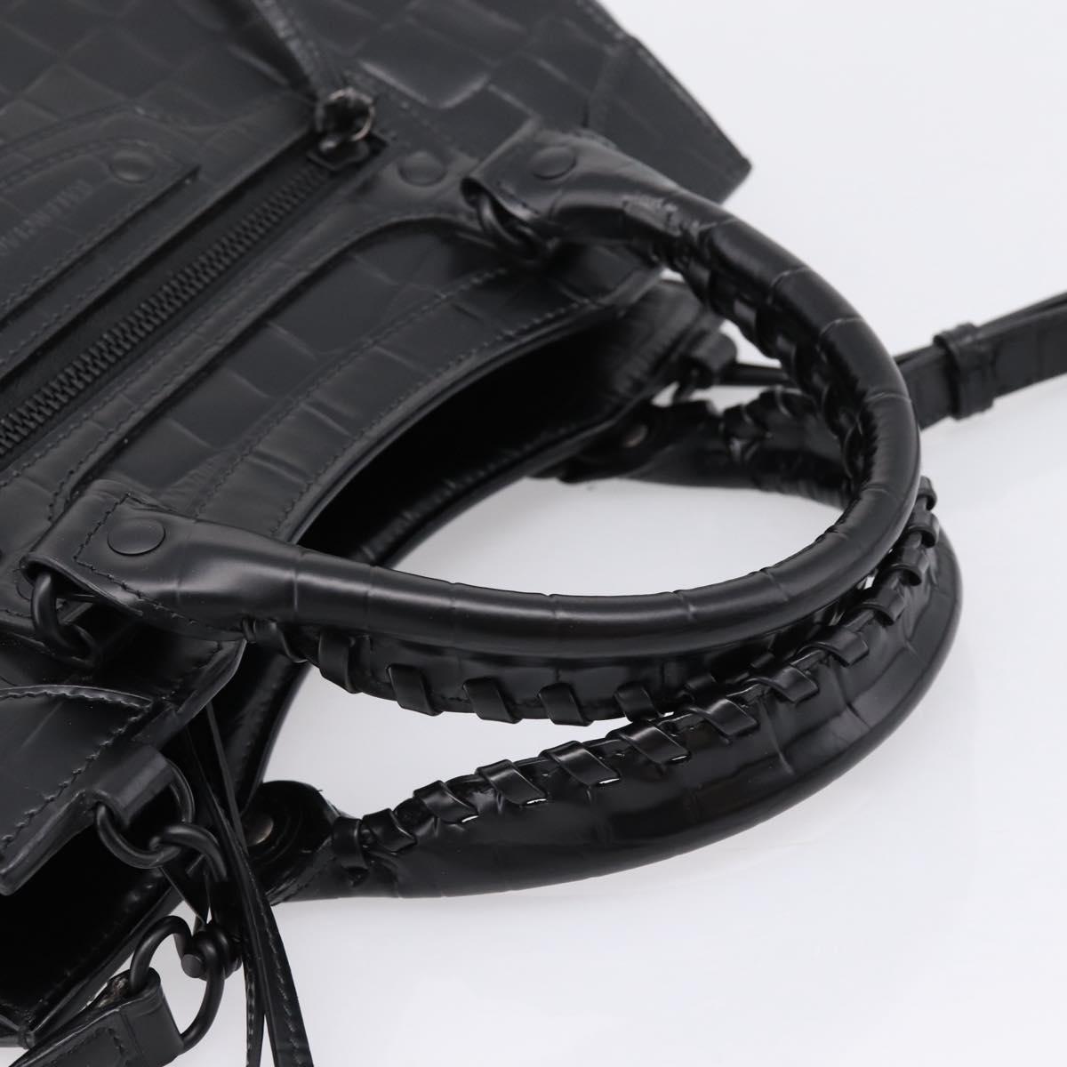 Balenciaga Neo Classic City Small Hand Bag 2way Black 638521 Auth mr2975V