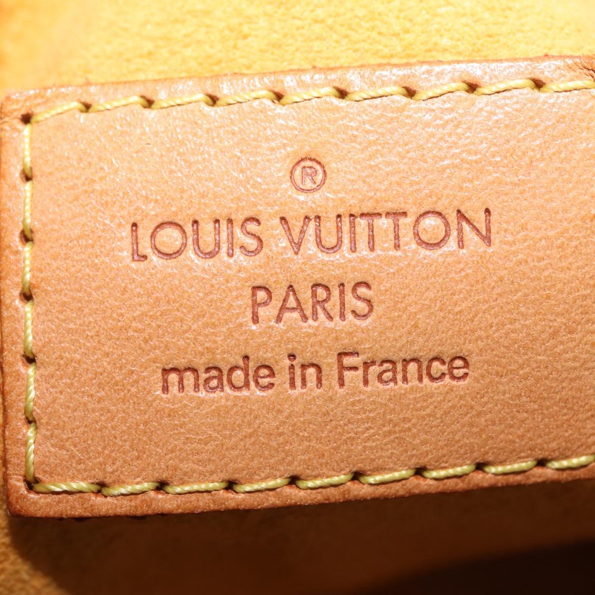 LOUIS VUITTON Monogram Denim Buggy PM Shoulder Bag Blue M95049 LV Auth mr2976V