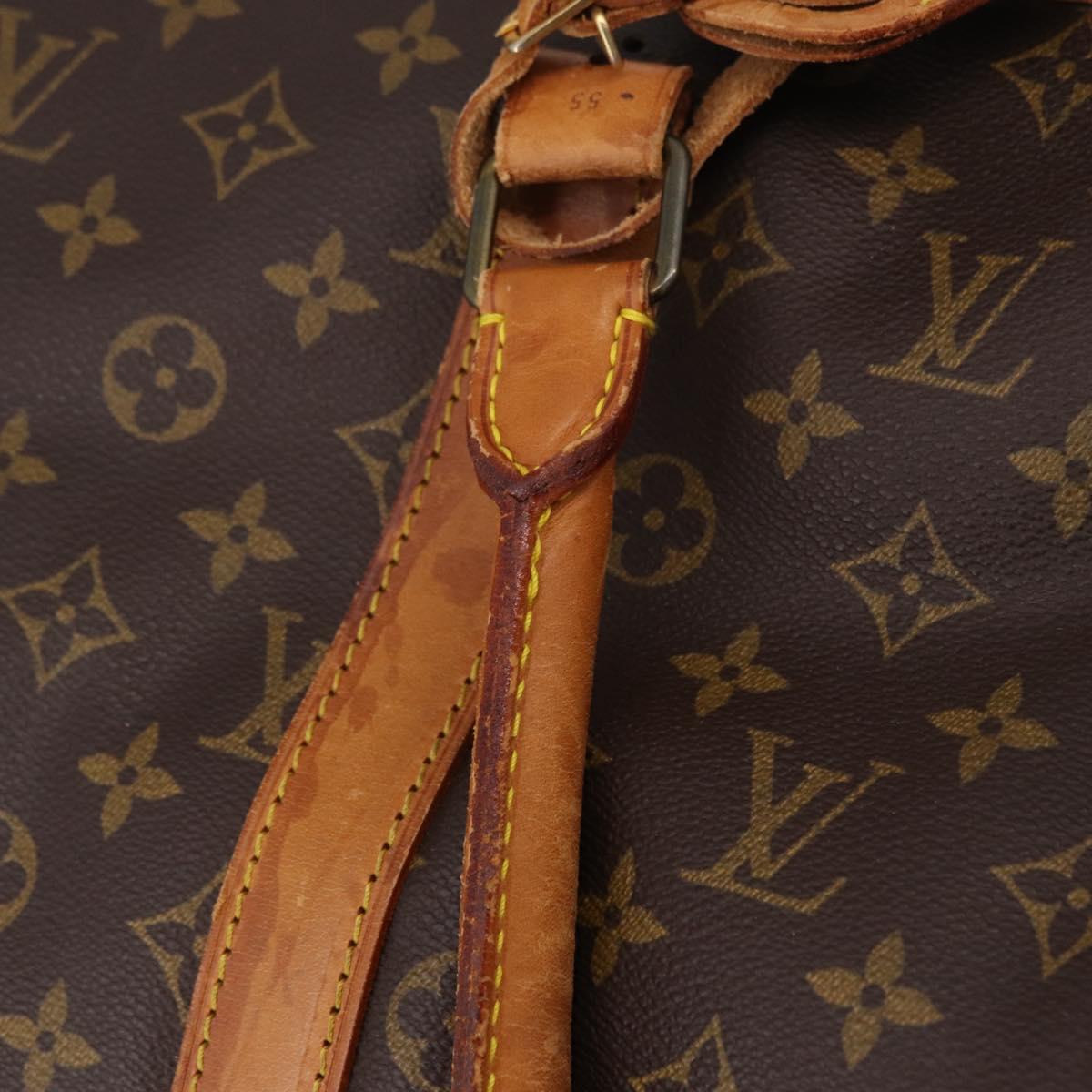 LOUIS VUITTON Monogram Sirius 55 Boston Bag M41404 LV Auth mr2979
