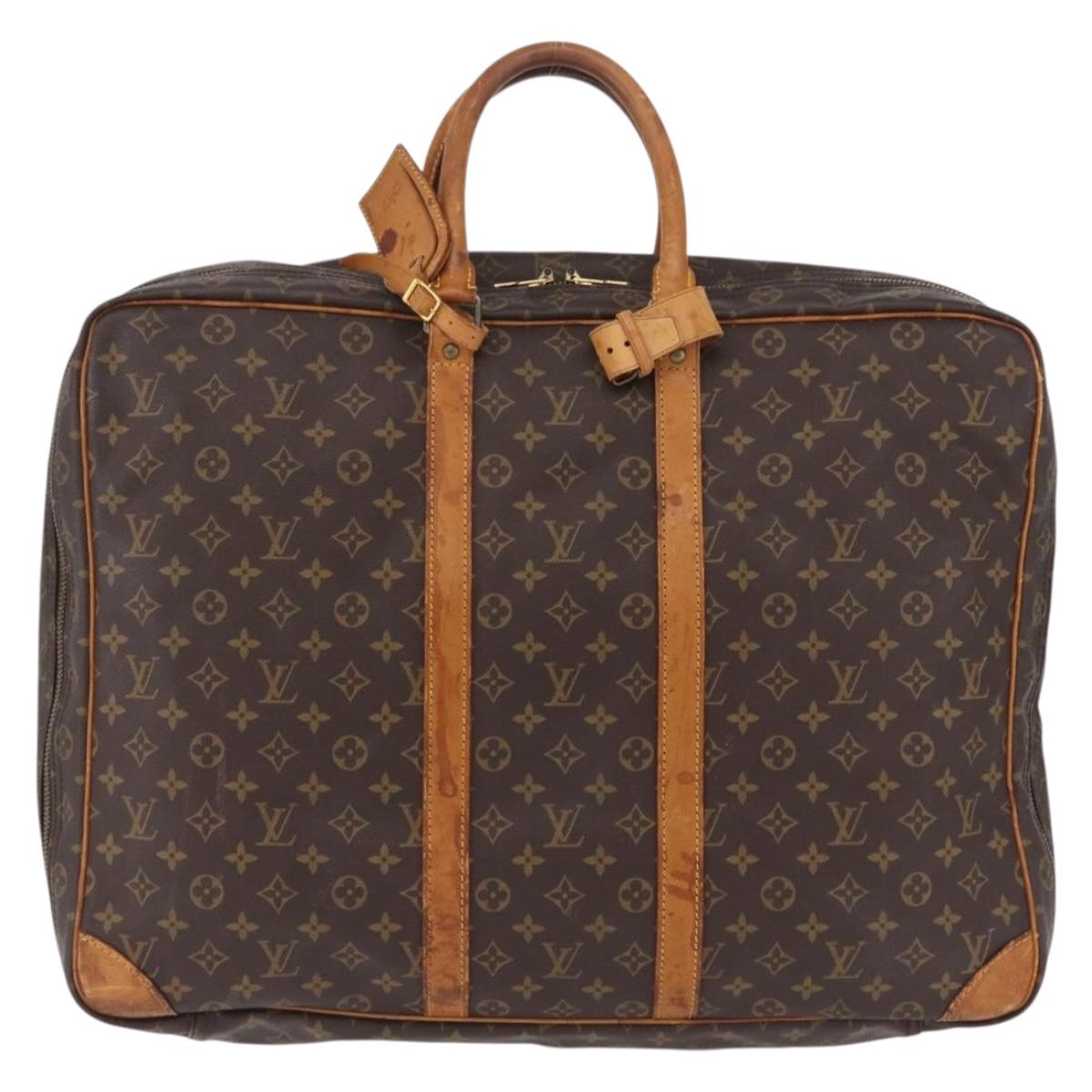 LOUIS VUITTON Monogram Sirius 55 Boston Bag M41404 LV Auth mr2979
