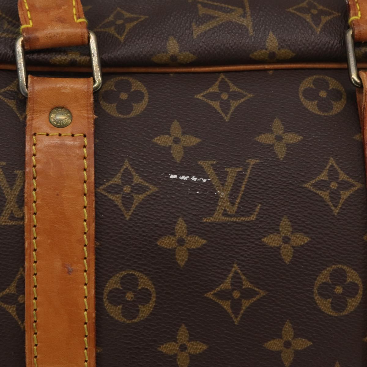 LOUIS VUITTON Monogram Sirius 55 Boston Bag M41404 LV Auth mr2979