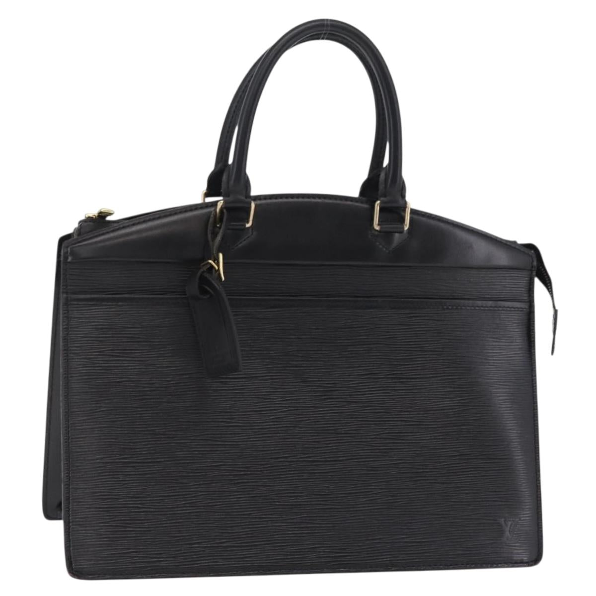 LOUIS VUITTON Epi Riviera Hand Bag Black M48182 LV Auth mr3005