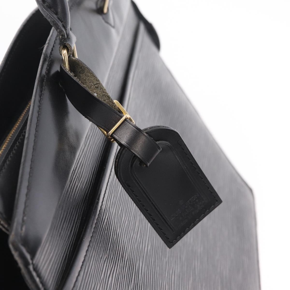 LOUIS VUITTON Epi Riviera Hand Bag Black M48182 LV Auth mr3005
