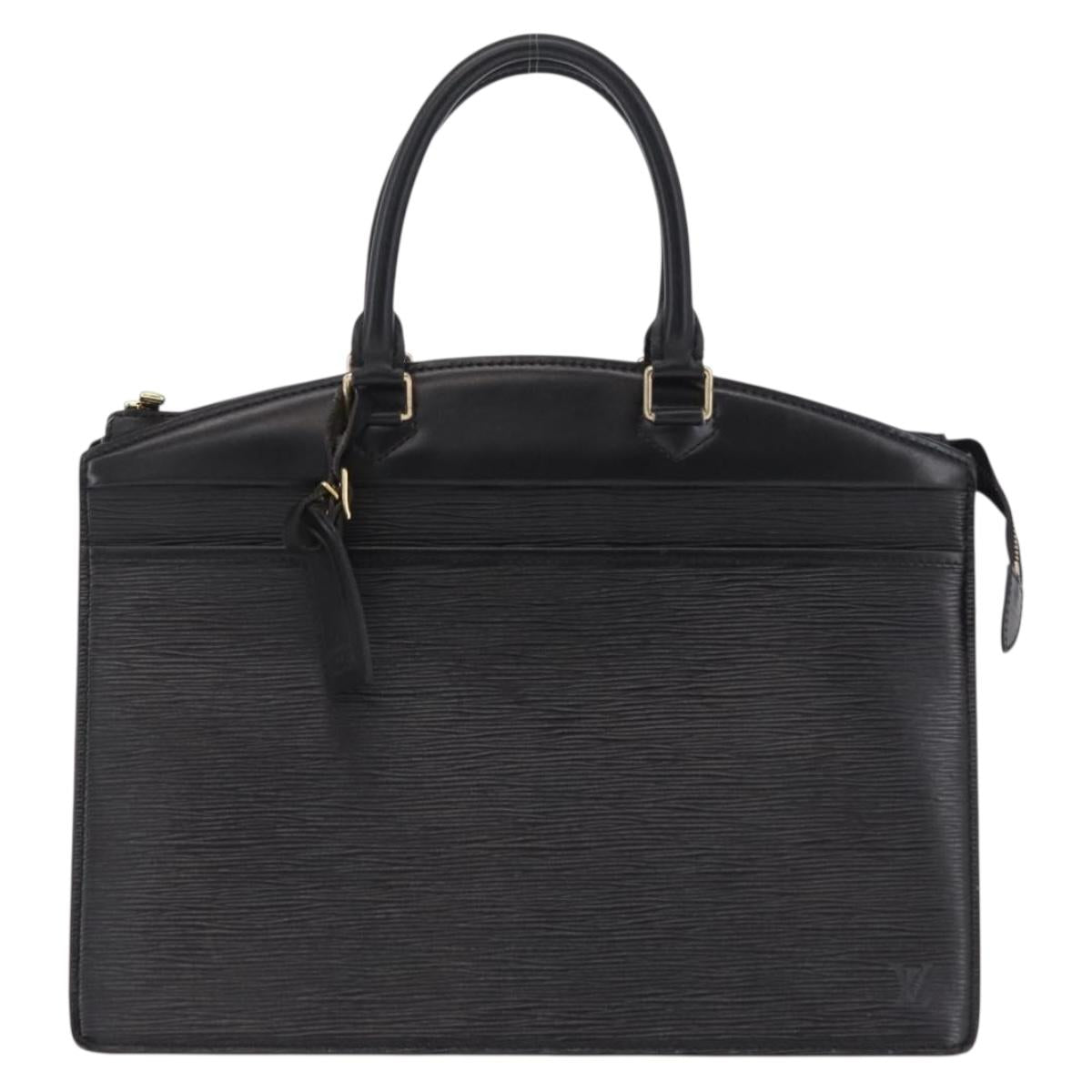 LOUIS VUITTON Epi Riviera Hand Bag Black M48182 LV Auth mr3005