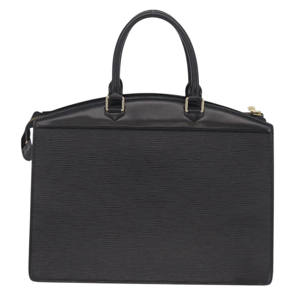 LOUIS VUITTON Epi Riviera Hand Bag Black M48182 LV Auth mr3005