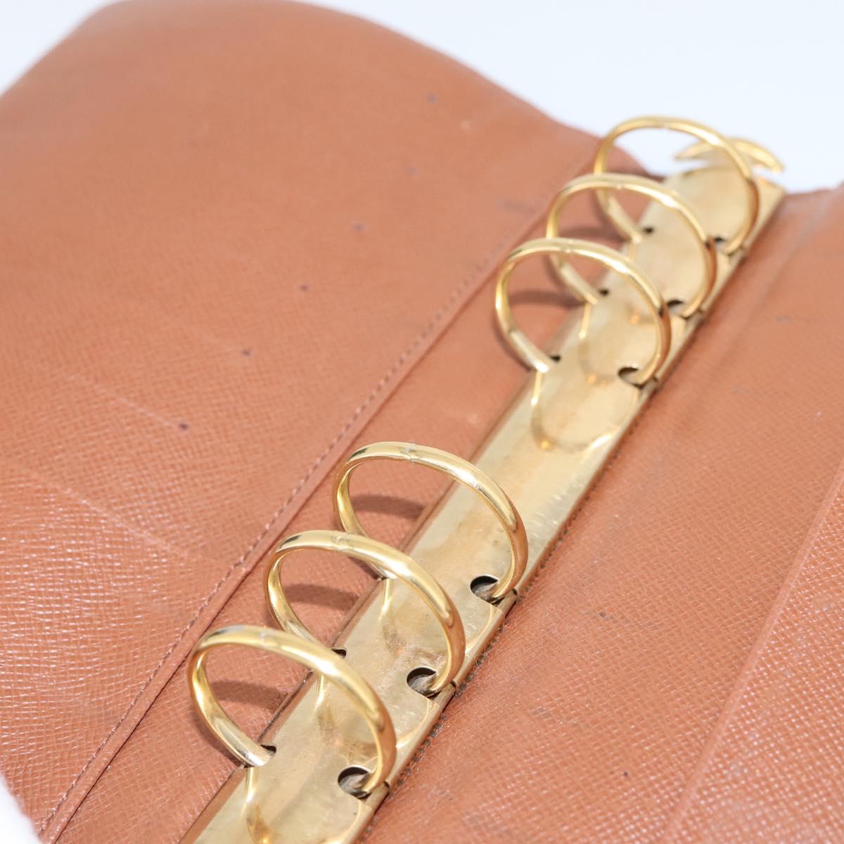 LOUIS VUITTON Monogram Agenda MM Day Planner Cover R20105 LV Auth mr3007