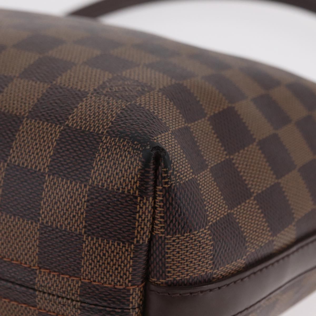 LOUIS VUITTON Damier Ebene Illovo MM Shoulder Bag N51995 LV Auth mr3011