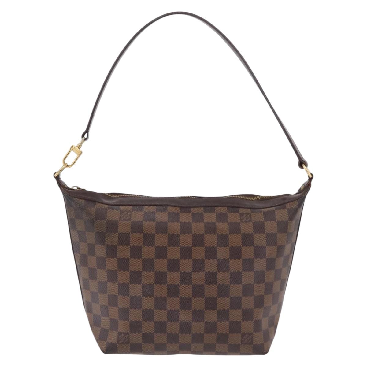 LOUIS VUITTON Damier Ebene Illovo MM Shoulder Bag N51995 LV Auth mr3011