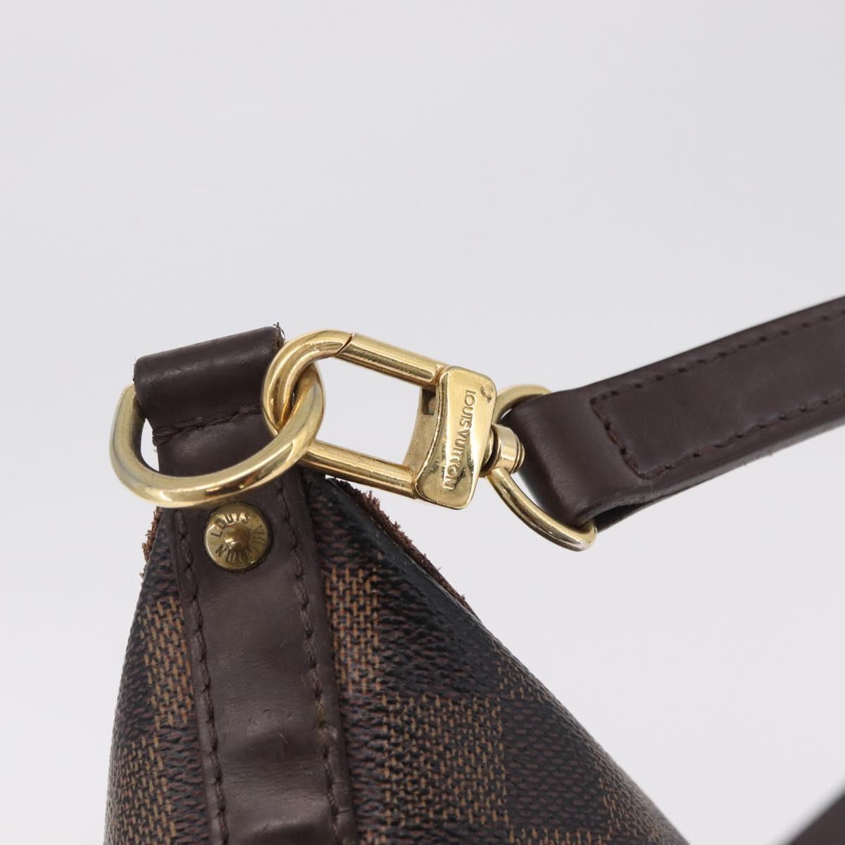 LOUIS VUITTON Damier Ebene Illovo MM Shoulder Bag N51995 LV Auth mr3011
