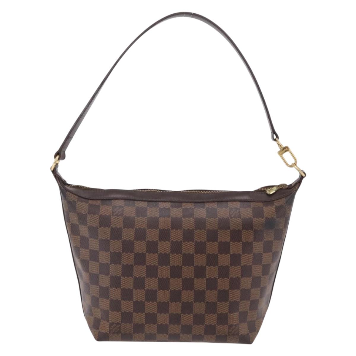LOUIS VUITTON Damier Ebene Illovo MM Shoulder Bag N51995 LV Auth mr3011