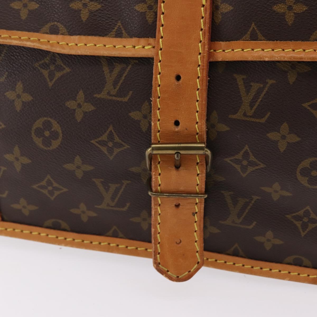 LOUIS VUITTON Monogram Sac Chas Boston Bag M41141 LV Auth mr3018
