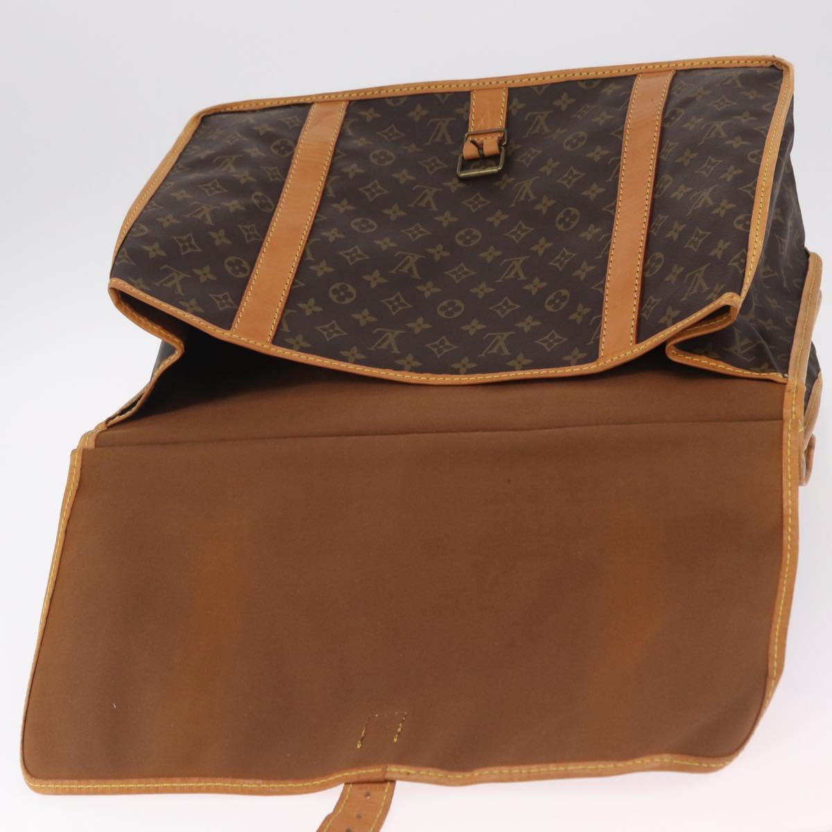 LOUIS VUITTON Monogram Sac Chas Boston Bag M41141 LV Auth mr3018