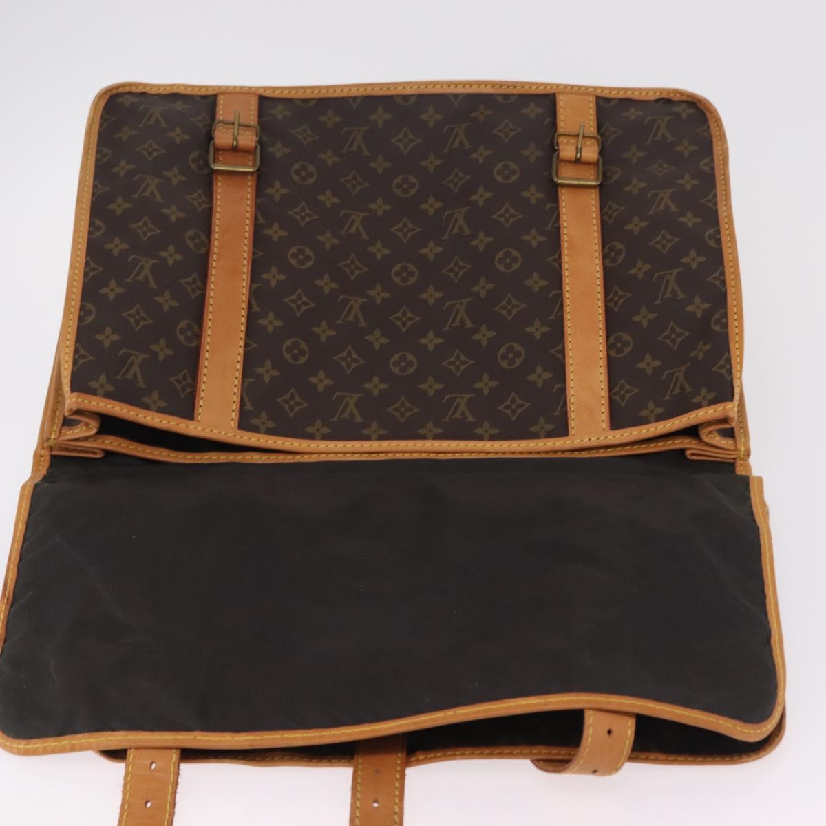 LOUIS VUITTON Monogram Sac Chas Boston Bag M41141 LV Auth mr3018