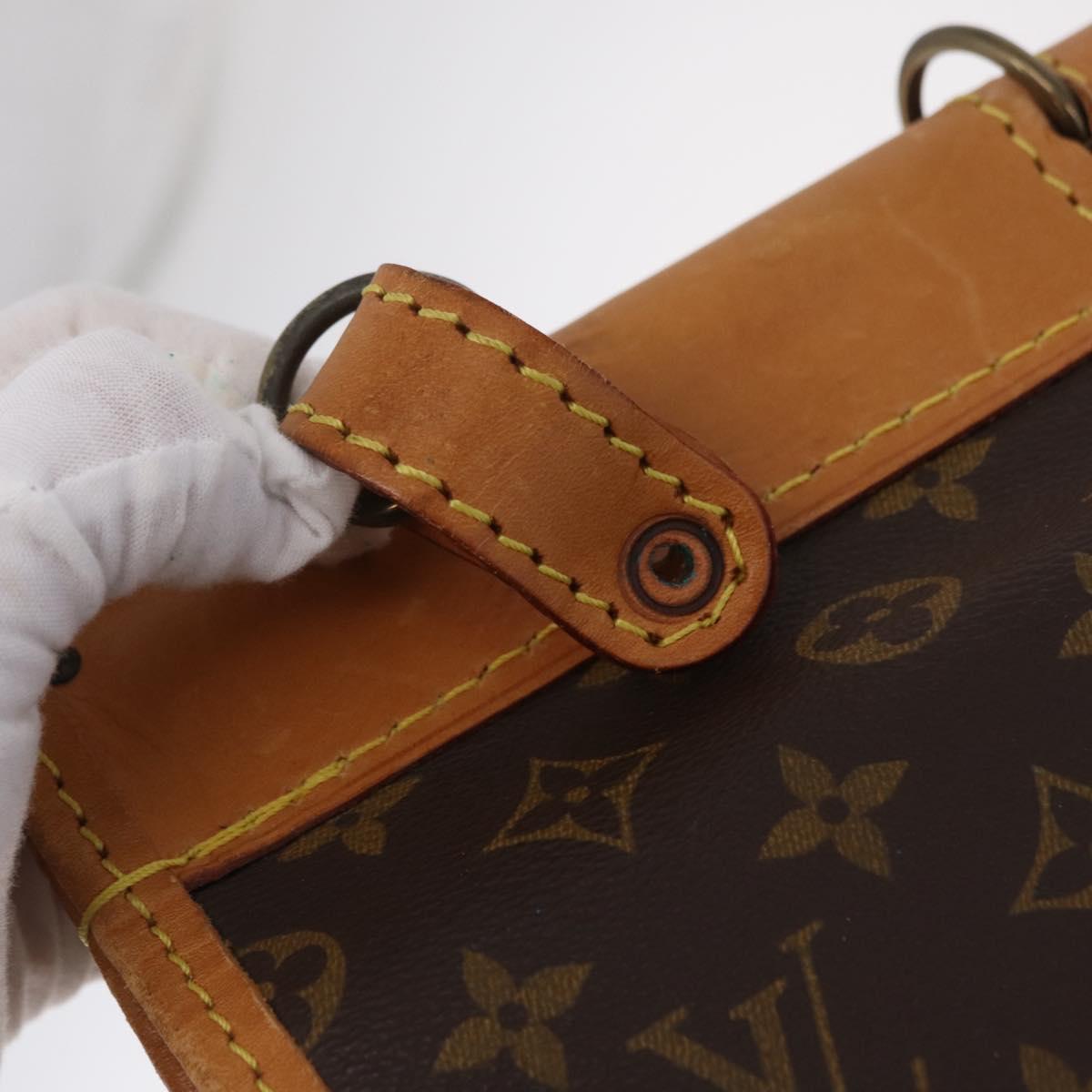 LOUIS VUITTON Monogram Sac Chas Boston Bag M41141 LV Auth mr3018