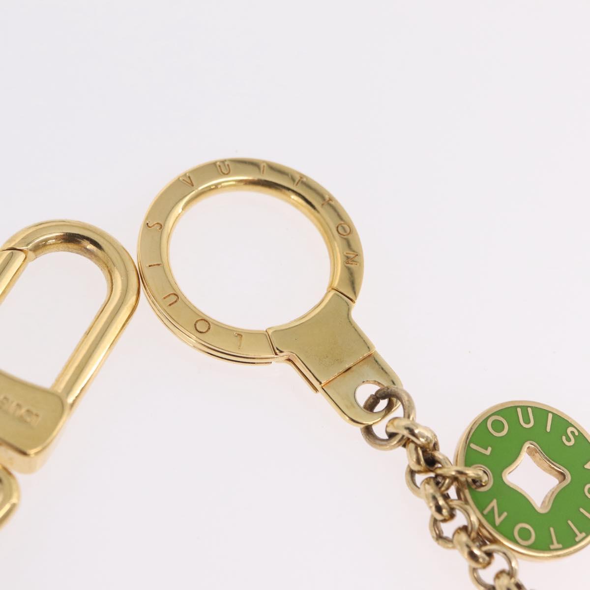 LOUIS VUITTON Porte Cles Chainne Looping Metal Multicolor M66005 LV Auth mr3034A