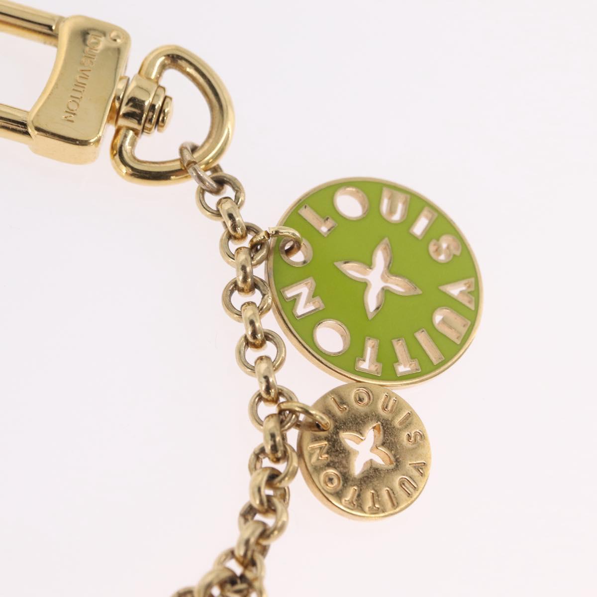 LOUIS VUITTON Porte Cles Chainne Looping Metal Multicolor M66005 LV Auth mr3034A