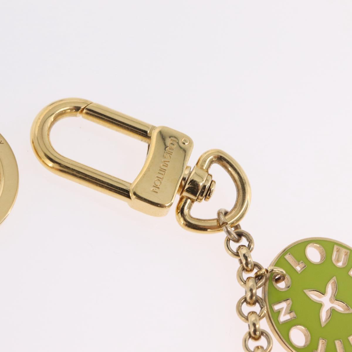 LOUIS VUITTON Porte Cles Chainne Looping Metal Multicolor M66005 LV Auth mr3034A