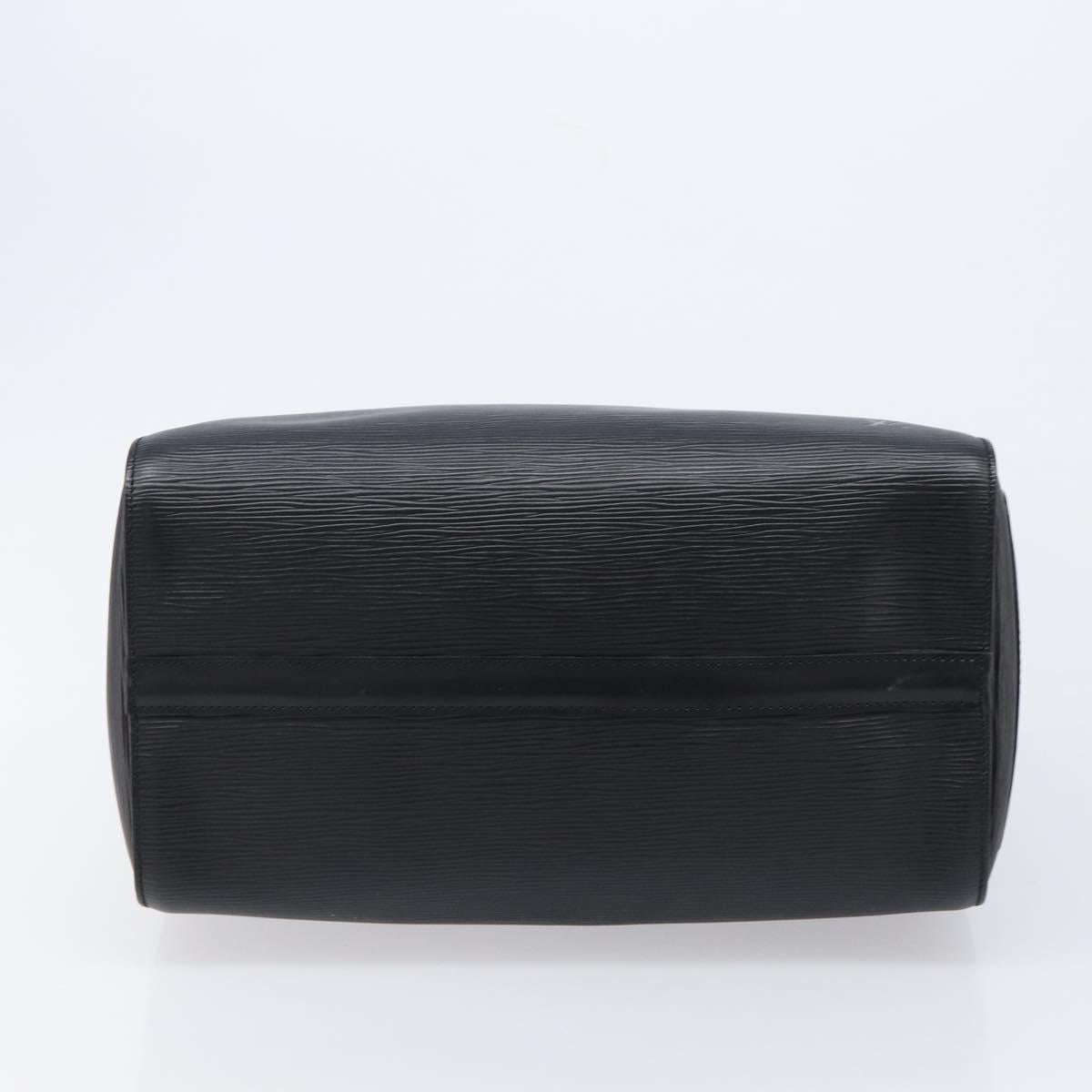 LOUIS VUITTON Epi Speedy 30 Hand Bag Noir black M43002 LV Auth mr3042V