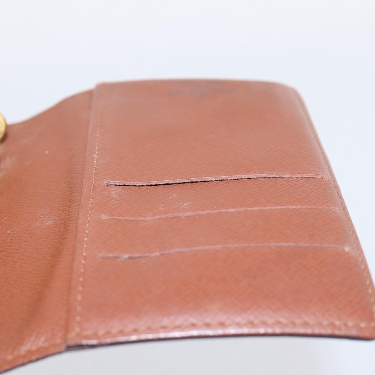 LOUIS VUITTON Monogram Agenda PM Day Planner Cover R20005 LV Auth mr3045