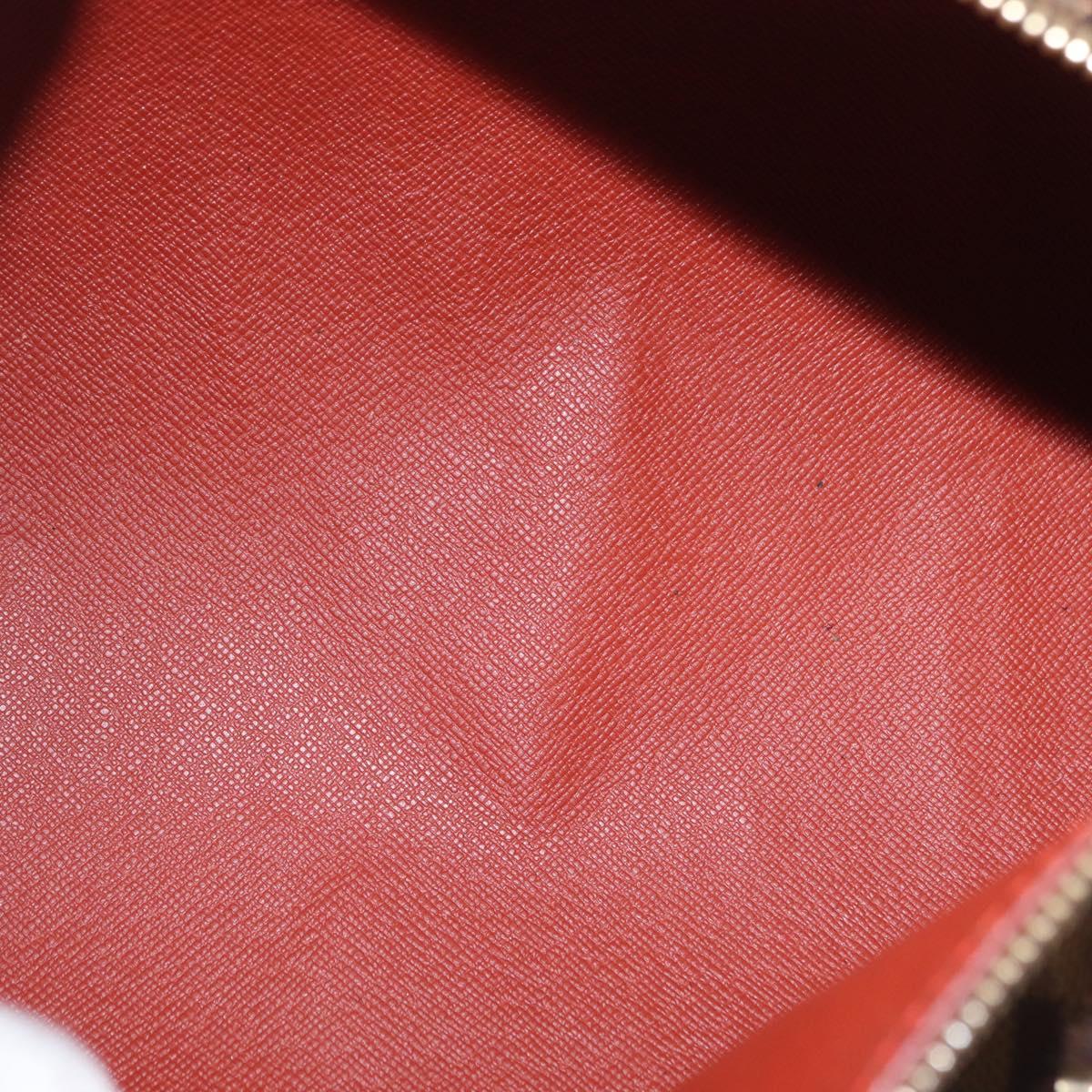LOUIS VUITTON Damier Ebene Papillon 30 Hand Bag N51303 LV Auth mr3061V