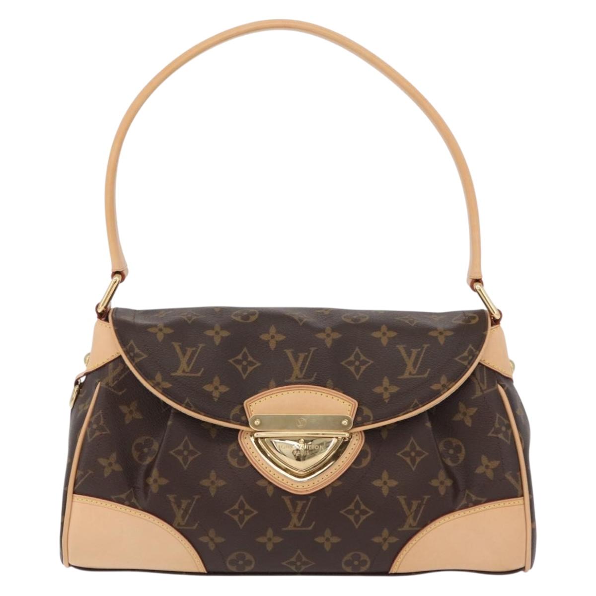 LOUIS VUITTON Monogram Beverly MM Shoulder Bag M40121 LV Auth mr3062V
