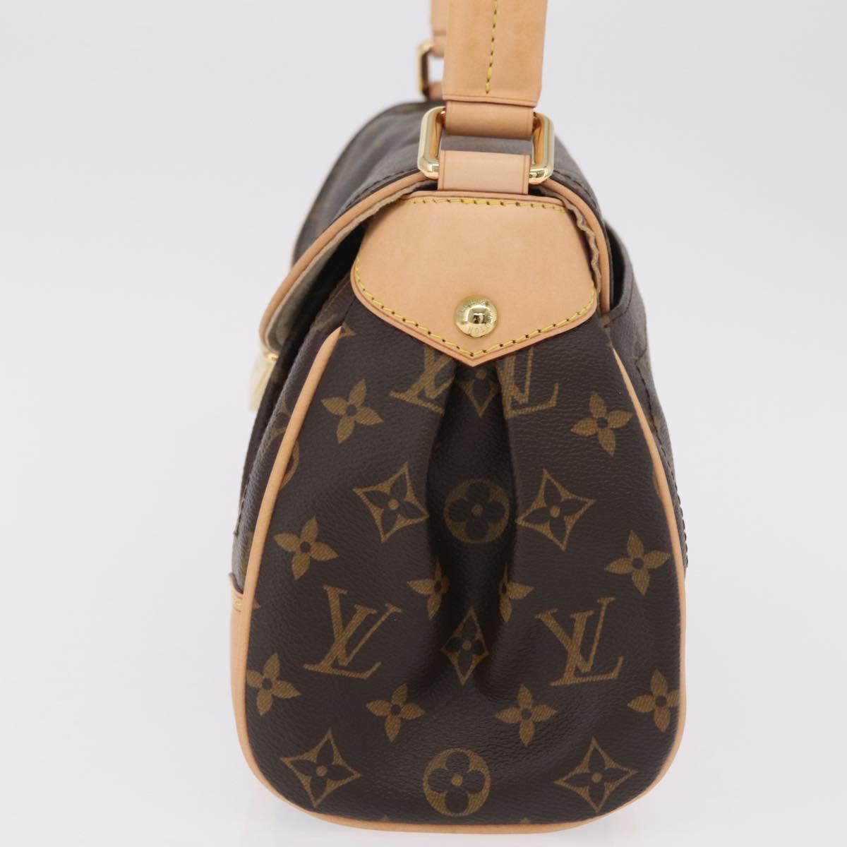 LOUIS VUITTON Monogram Beverly MM Shoulder Bag M40121 LV Auth mr3062V