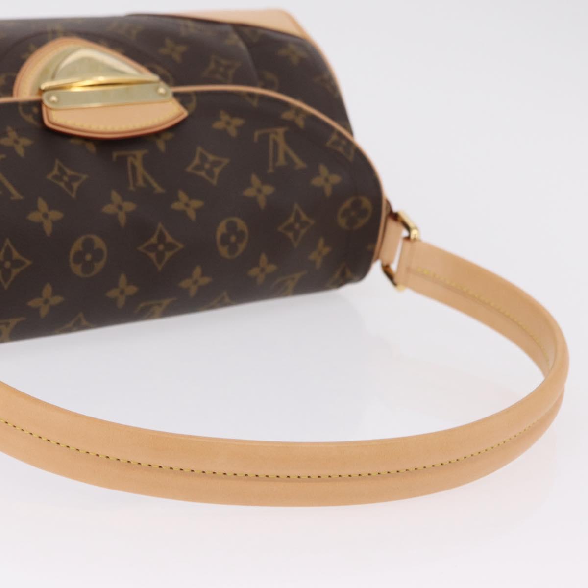LOUIS VUITTON Monogram Beverly MM Shoulder Bag M40121 LV Auth mr3062V
