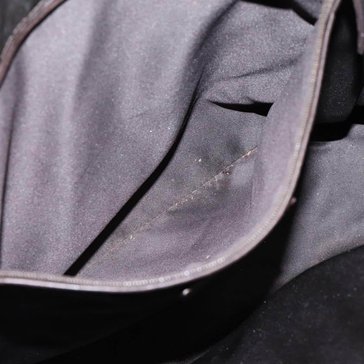 Saint Laurent Chevre Y Mail Tote Bag Leather Metallic Gold 188651 Auth mr3073