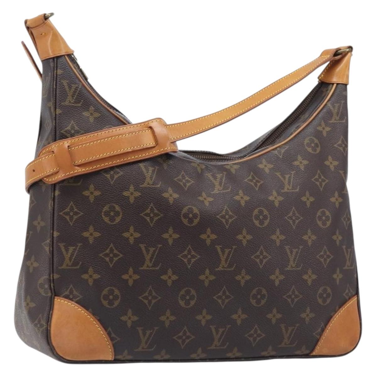 LOUIS VUITTON Monogram Boulogne 35 Shoulder Bag M51260 LV Auth mr3074A