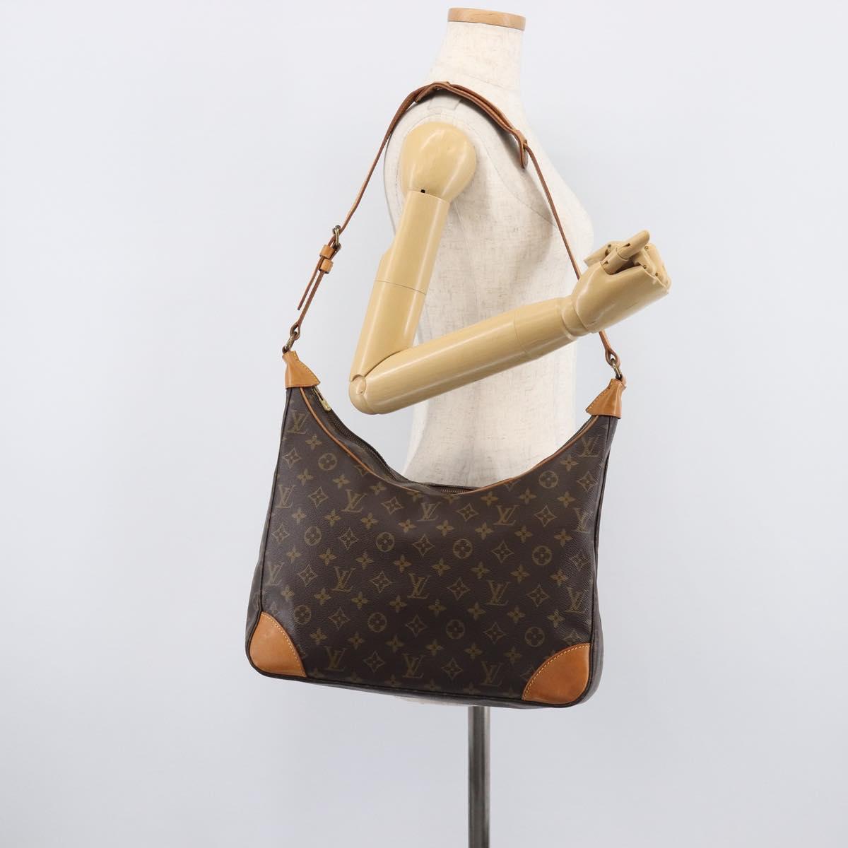 LOUIS VUITTON Monogram Boulogne 35 Shoulder Bag M51260 LV Auth mr3074A
