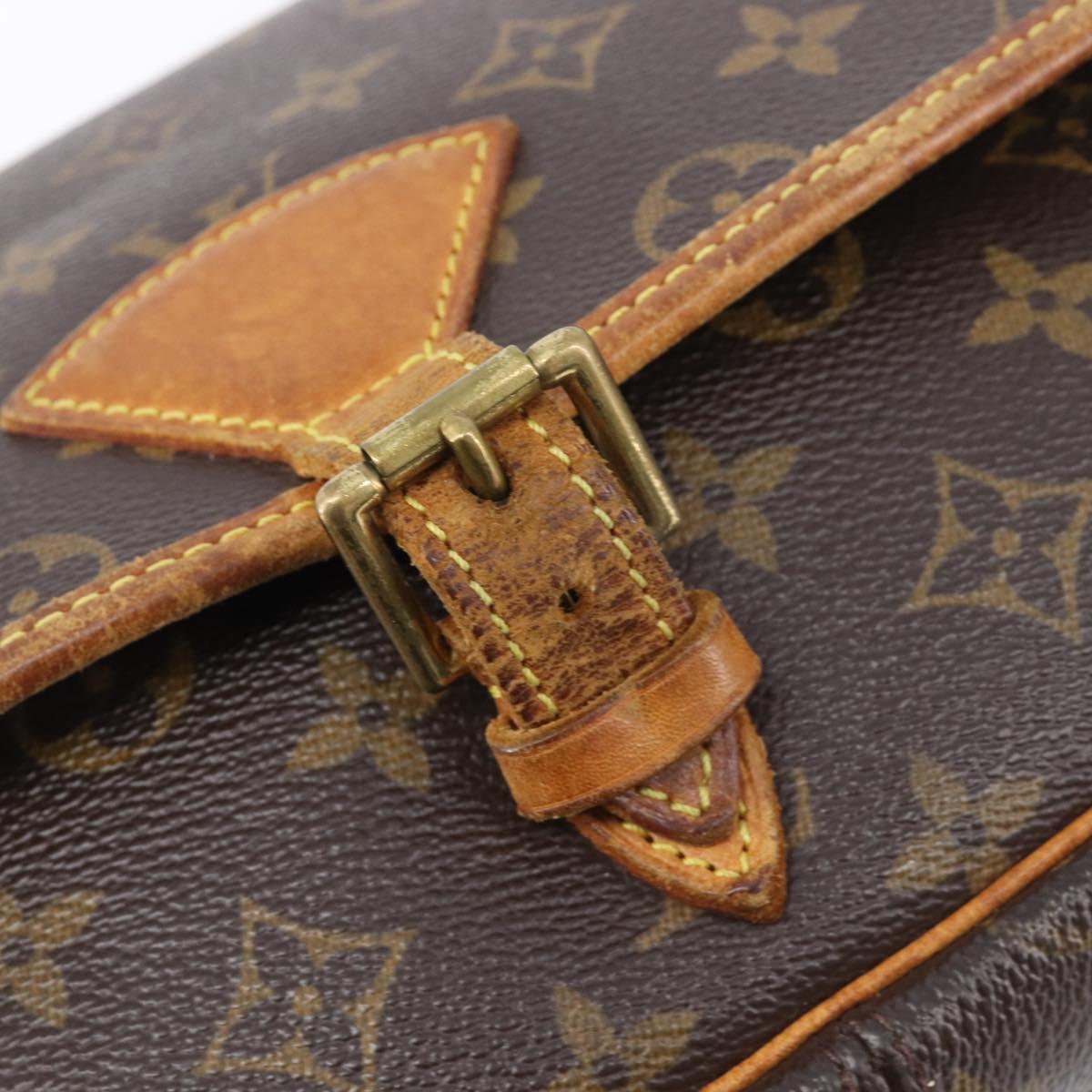 LOUIS VUITTON Monogram Sologne Shoulder Bag M42250 LV Auth mr3083