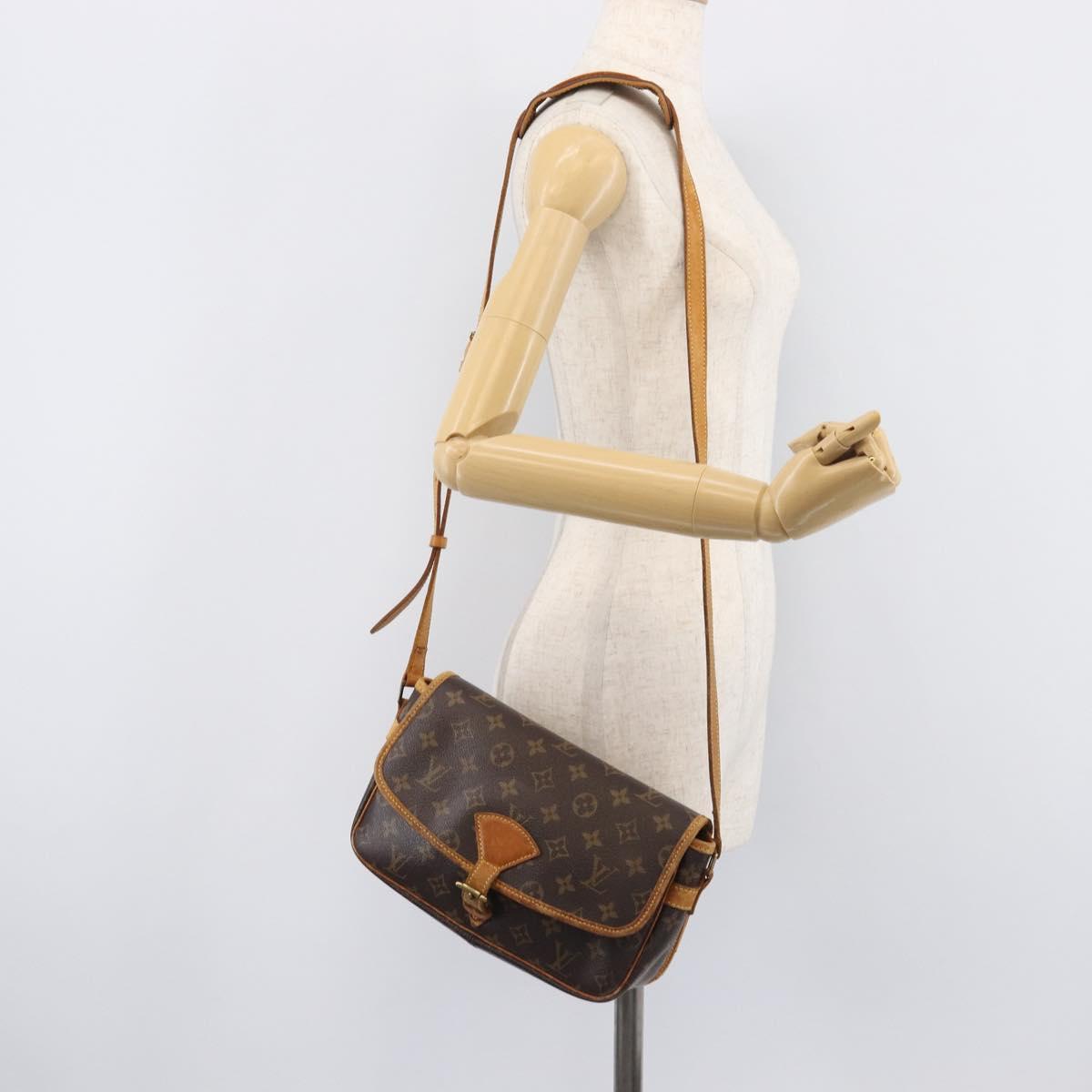 LOUIS VUITTON Monogram Sologne Shoulder Bag M42250 LV Auth mr3083